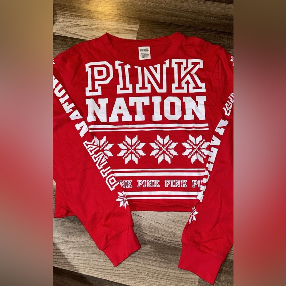 🦋PINK Low Crop long sleeve🦋
